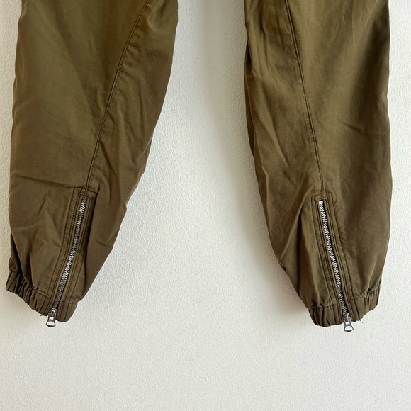 Rag & Bone Field Cotton Jogger In Dark Olive Green Size 26 - Picture 7 of 10